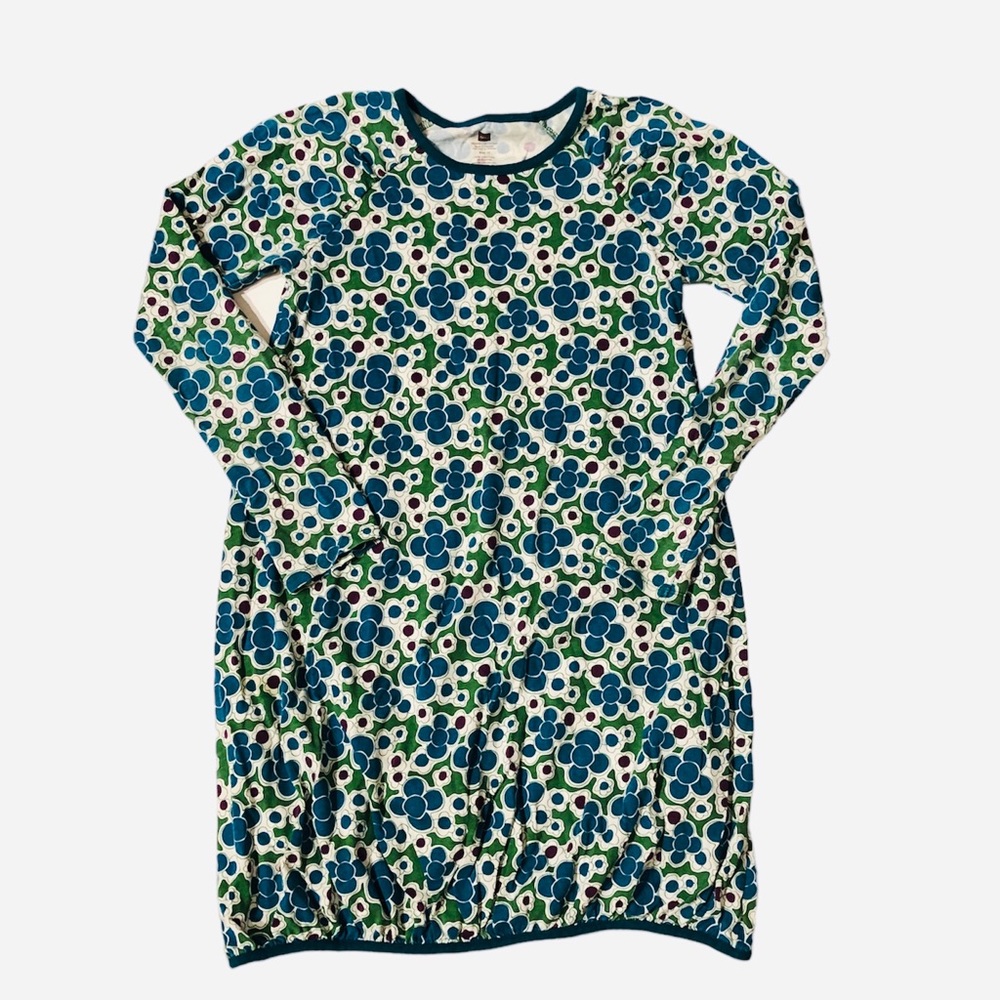 Tea Collection 12 floral raglan long sleeve dress